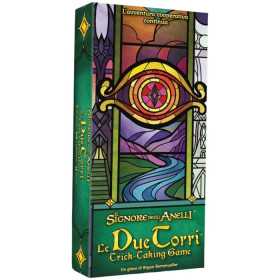 LE DUE TORRI il signore degli anelli TRICK TAKING GAME gioco da tavolo IN ITALIANO età 10+