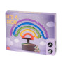LAMPADA LED effetto neon RAINBOW arcobaleno IT'S A SIGN batterie + cavo usb LEGAMI