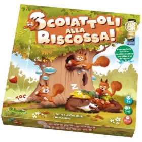 SCOIATTOLI ALLA RISCOSSA gioco da tavolo PER BAMBINI creativamente IN ITALIANO età 3+