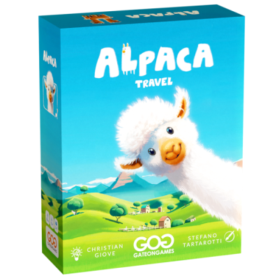 ALPACA TRAVEL gioco da tavolo FLUFFY ANIMALS gateongames IN ITALIANO età 10+