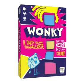 WONKY gioco da tavolo DESTREZZA E ABILITA' party game TRABALLANTE asmodee IN ITALIANO età 8+