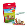 GITA AL LAGO CON HANNAH pocket set FARM WORLD miniature in resina SCHLEICH 42751 età 5+