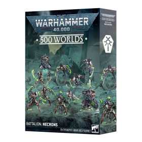 500 WORLDS battaglione BATTALION NECRONS set di miniature WARHAMMER 40K età 12+