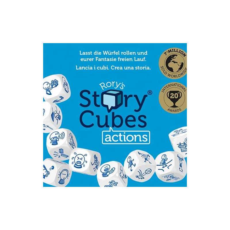 Asmodee Rory's Story Cubes: Scatola Da Collezione - Gioco Di Dadi Per Inventare Storie, Età 6+ - 2