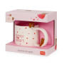 TAZZA IN GRES too cute to handle TEDDY BEAR legami MUG rosa