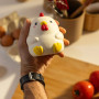 ANTISTRESS stress less HEN gallina MORBIDO profumato FRAGOLA legami LOL gadget