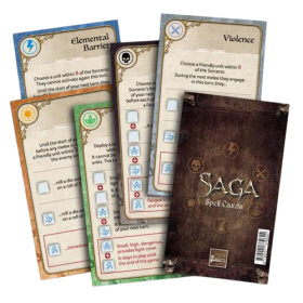 CARTE MAGIA accessorio IN ITALIANO per il gioco SAGA vea editori MAZZO