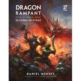 DRAGON RAMPANT seconda edizione MANUALE regole per wargame fantasy IN ITALIANO daniel mersey