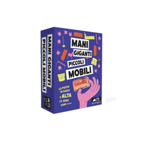 MANI GIGANTI PICCOLI MOBILI gioco da tavolo PARTY GAME asmodee IN ITALIANO età 7+