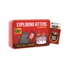 EXPLODING KITTENS edizione 10 ANNI DI CAOS gioco da tavolo PARTY GAME asmodee IN ITALIANO età 7+
