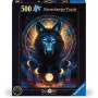 PUZZLE ravensburger LUPO SPLENDENTE lunar wolf STAR LINE jojoe ORIGINALE 36 x 49 cm 500 PEZZI
