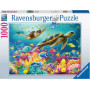 PUZZLE 1000 PEZZI ravensburger MONDO SOTTOMARINO originale BARRIERA CORALLINA