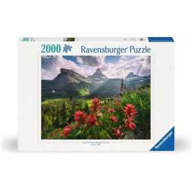 PUZZLE 2000 PEZZI ravensburger PRISTINE MOUNTAINS softclick MONTAGNA