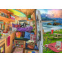 PUZZLE 500 PEZZI ravensburger RIG VIEWS originale VISTE DAL CAMPEGGIO