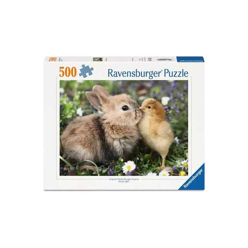 Trefl - Cucciolo Felice - Puzzle 500 Pezzi - Puzzle Fai da te con Animali, Intrattenimento Creativo, Puzzle Classico per Adulti e Bambini dai 10 anni