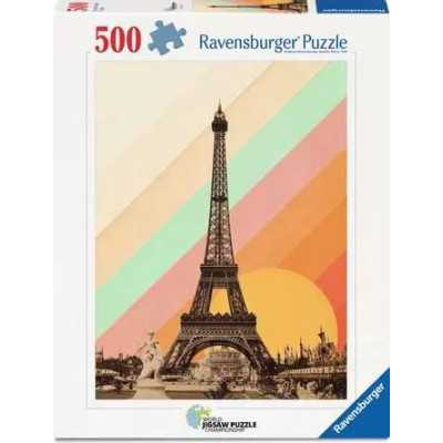 PUZZLE 500 PEZZI ravensburger PARIS RAINBOW originale ARCOBALENO DI PARIGI