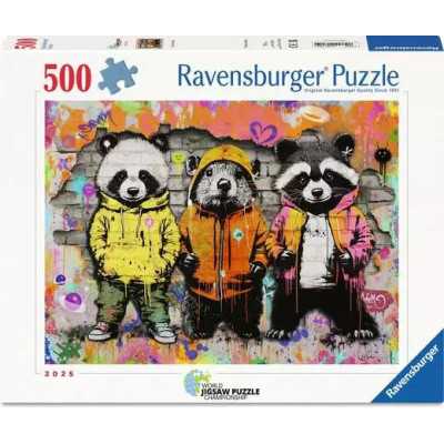 PUZZLE 500 PEZZI ravensburger AMICI PELOSI originale FURRY FRIENDS