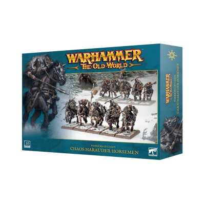 CHAOS MARAUDERS HORSEMEN set di miniature WARRIORS OF CHAOS warhammer THE OLD WORLD età 12+