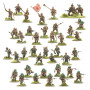 JAPANESE ARMY INFANTRY PLATOON giapponesi BOLT ACTION set di miniature in plastica WARLORD GAMES età 12+