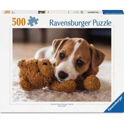 PUZZLE 500 PEZZI ravensburger CUDDLE BUDDIES originale CUCCIOLI