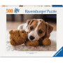 PUZZLE 500 PEZZI ravensburger CUDDLE BUDDIES originale CUCCIOLI