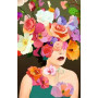 PUZZLE 200 PEZZI ravensburger ROSE originale FLOREALE