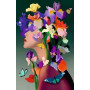 PUZZLE 200 PEZZI ravensburger IRIS originale FLOREALE