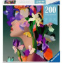 PUZZLE 200 PEZZI ravensburger IRIS originale FLOREALE
