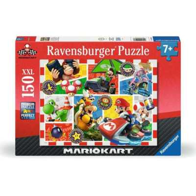PUZZLE 150 PEZZI XXL ravensburger MARIOKART perfect age fit MARIO KART età 7+