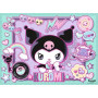 PUZZLE 100 PEZZI XXL ravensburger KUROMI perfect age fit SANRIO età 6+