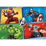 PUZZLE 24 PEZZI ravensburger AVENGERS giant floor puzzle GIGANTE supereroi MARVEL età 3+