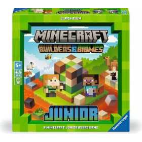 MINECRAFT JUNIOR gioco da tavolo BUILDERS & BIOMES ravensburger IN ITALIANO età 5+