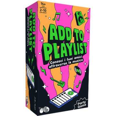 ADD TO PLAYLIST gioco da tavolo PARTY GAME asmodee IN ITALIANO età 14+