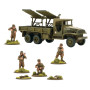 T27 XYLOPHONE ROCKET LAUNCHER ON DEUCE set di miniature BOLT ACTION in resina e metallo WARLORD GAMES età 12+