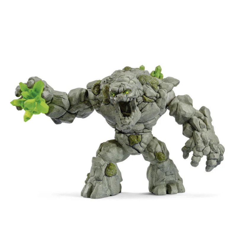 Schleich Monstre De Pierre – Figurine Articulée Avec Bras Mobiles Et Torse Rotatif, Jouet Fantastique ELDRADOR, Dès 7 Ans, Résistant Et Détaillé