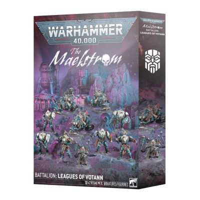LEAGUES OF VOTANN battalion BATTAGLIONE set di miniature THE MAELSTROM warhammer 40k LEGHE DEI VOTANN età 12+