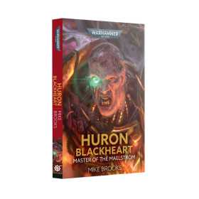 HURON BLACKHEART libro IN INGLESE warhammer 40k MIKE BROOKS black library PAPERBACK età 12+