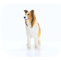 CANE COLLIE miniatura in resina SCHLEICH animali FARM WORLD 13998 età 3+
