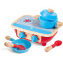 SET CUCINA CON PENTOLE gioco in legno HAPE gioco in legno TODDLER KITCHEN SET età 18 mesi+