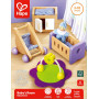 CAMERETTA DEL NEONATO in legno accessorio casa delle bambole HAPE Happy Family