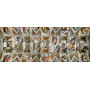 PUZZLE 1000 PEZZI ravensburger VOLTA DELLA CAPPELLA SISTINA michelangelo originale ART COLLECTION panorama