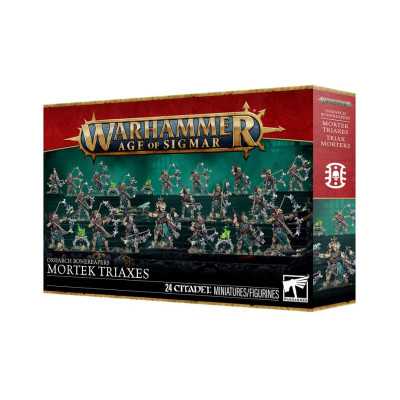 TRIAXI MORTEK set di miniature OSSIARCH BONEREAPERS warhammer AGE OF SIGMAR età 12+