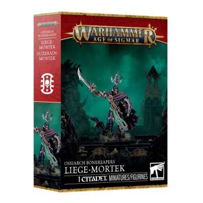 CONDOTTIERO MORTEK miniatura OSSIARCH BONEREAPERS warhammer AGE OF SIGMAR età 12+
