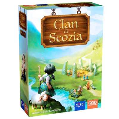 CLAN DI SCOZIA gioco da tavolo SEMPLICE E VELOCE gateongames IN ITALIANO età 10+