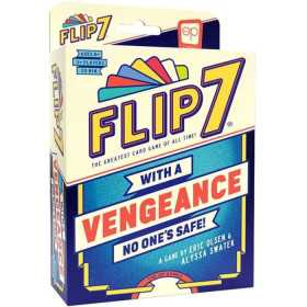 FLIP 7 WITH A VENGEANCE gioco da tavolo CON LE CARTE usaopoly IN INGLESE età 8+