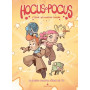 HOCUS & POCUS fumettogame L'ESAME DEI MAESTRI FAVOLINI libro gioco LIBROGAME vincent books IN ITALIANO