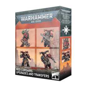 RED CORSAIRS dotazioni e trasferibili UPGRADES AND TRANSFERS warhammer 40k CHAOS SPACE MARINES età 12+