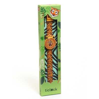OROLOGIO da polso WATCH per bambini DJECO little big room TIGRE