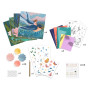 POLLICINA kit artistico RACCONTI DA DECORARE quattro tavole 4 ATTIVITA' djeco DJ09429 età 6+