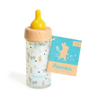 BIBERON PER BAMBOLA con magico latte BABY POMEA gioco di imitazione DJECO DJ07781 età 2+